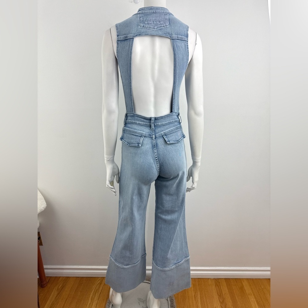 Denim Blue Women Jeans Overalls - Picture 8 of 10